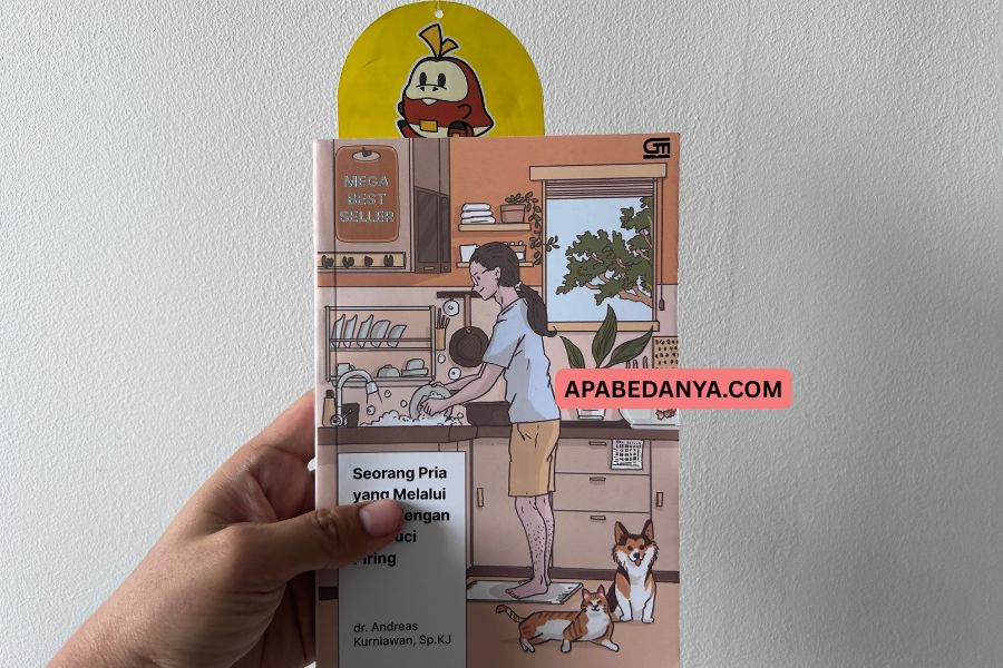 Review Buku Seorang Pria yang Melalui Duka dengan Mencuci Piring Karya Andreas Kurniawan